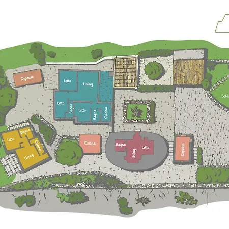 Дом отдыха Il Quieto Uliveto Остуни